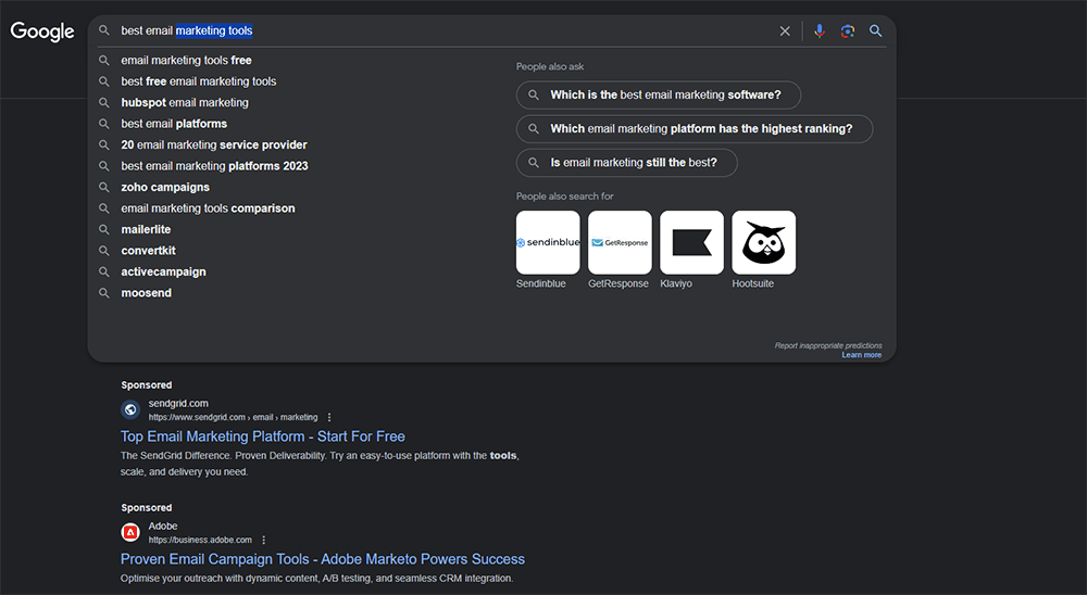 Choose the Best Tool for the Job