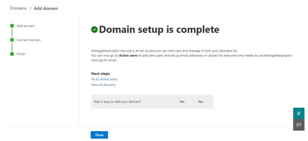 Verify DNS Settings in MS365