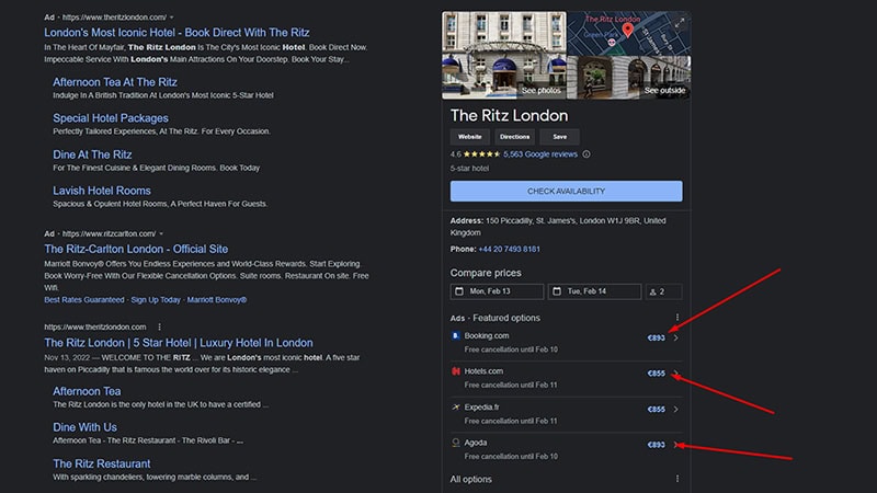 Rate Parity Checking
