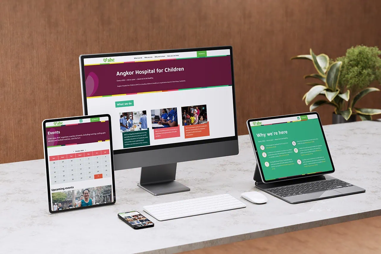 GiveWP & WordPress for Angkor Hospital for Children