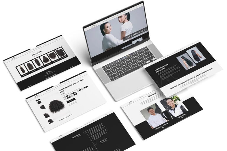 Laptop View Cambodia Hair Extensions