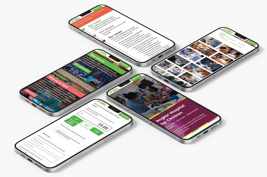 Mobile View Angkor Hospital for Children