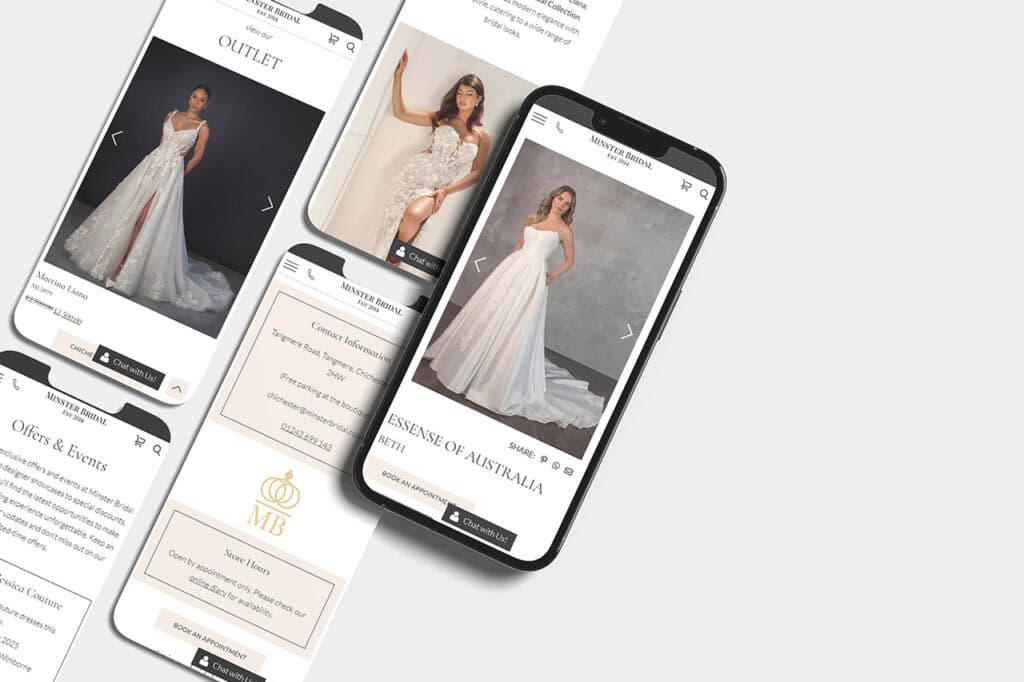 Mobile View Minster Bridal