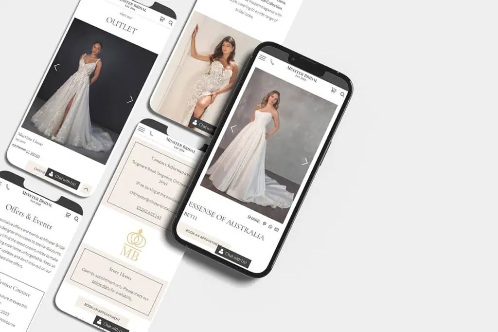 Mobile View Minster Bridal