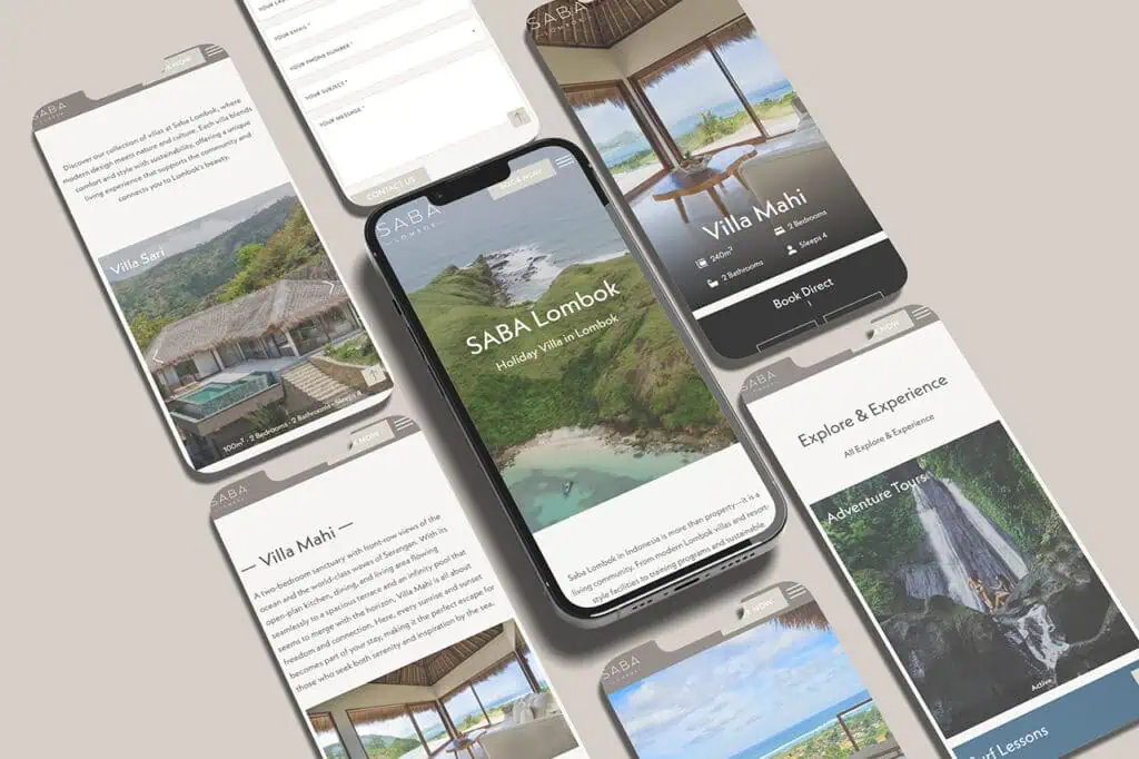 Mobile View Saba Lombok