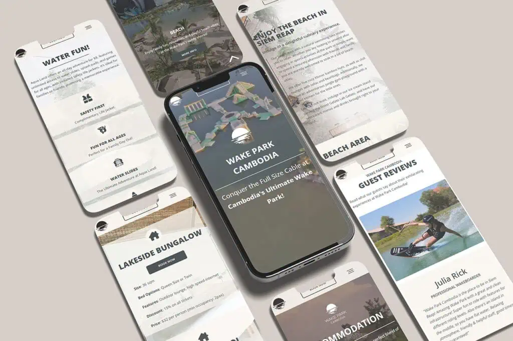 Mobile View Wake Park Cambodia