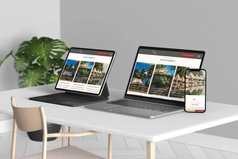 Multi Device View Canvas & Orchids