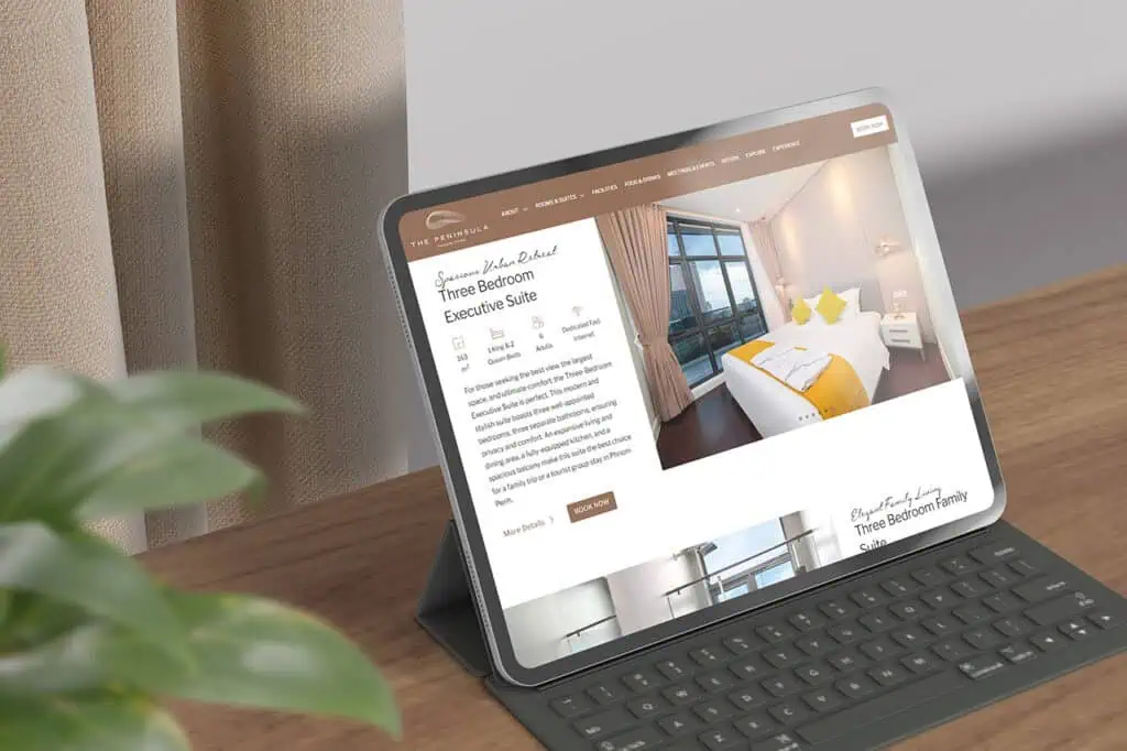 Table View The Peninsula Phnom Penh