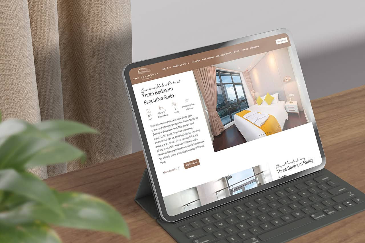 Table View the Peninsula Phnom Penh