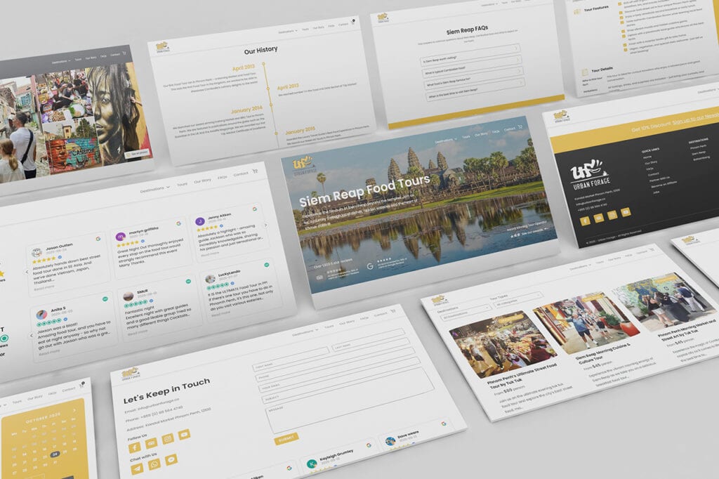 UI Mockup Urban Forage