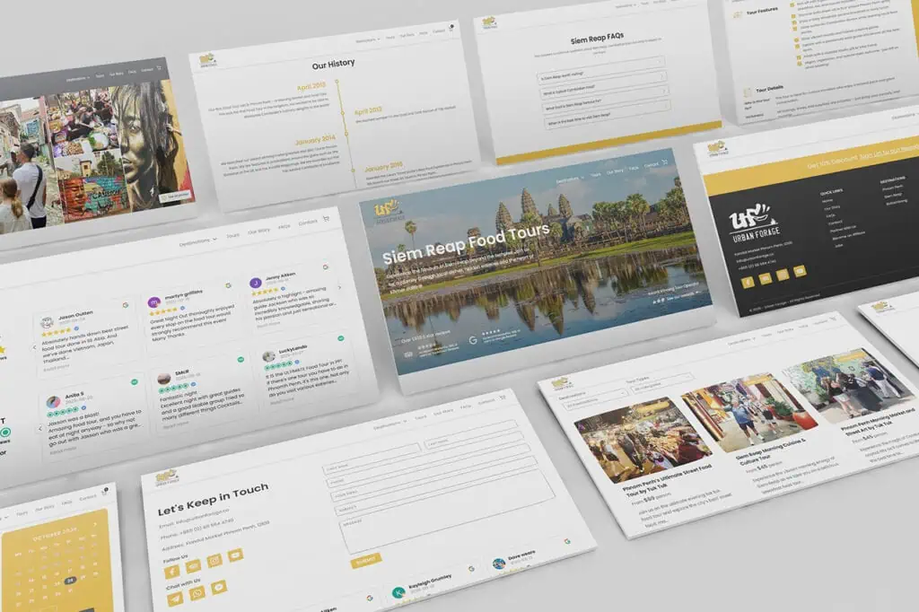 UI Mockup Urban Forage