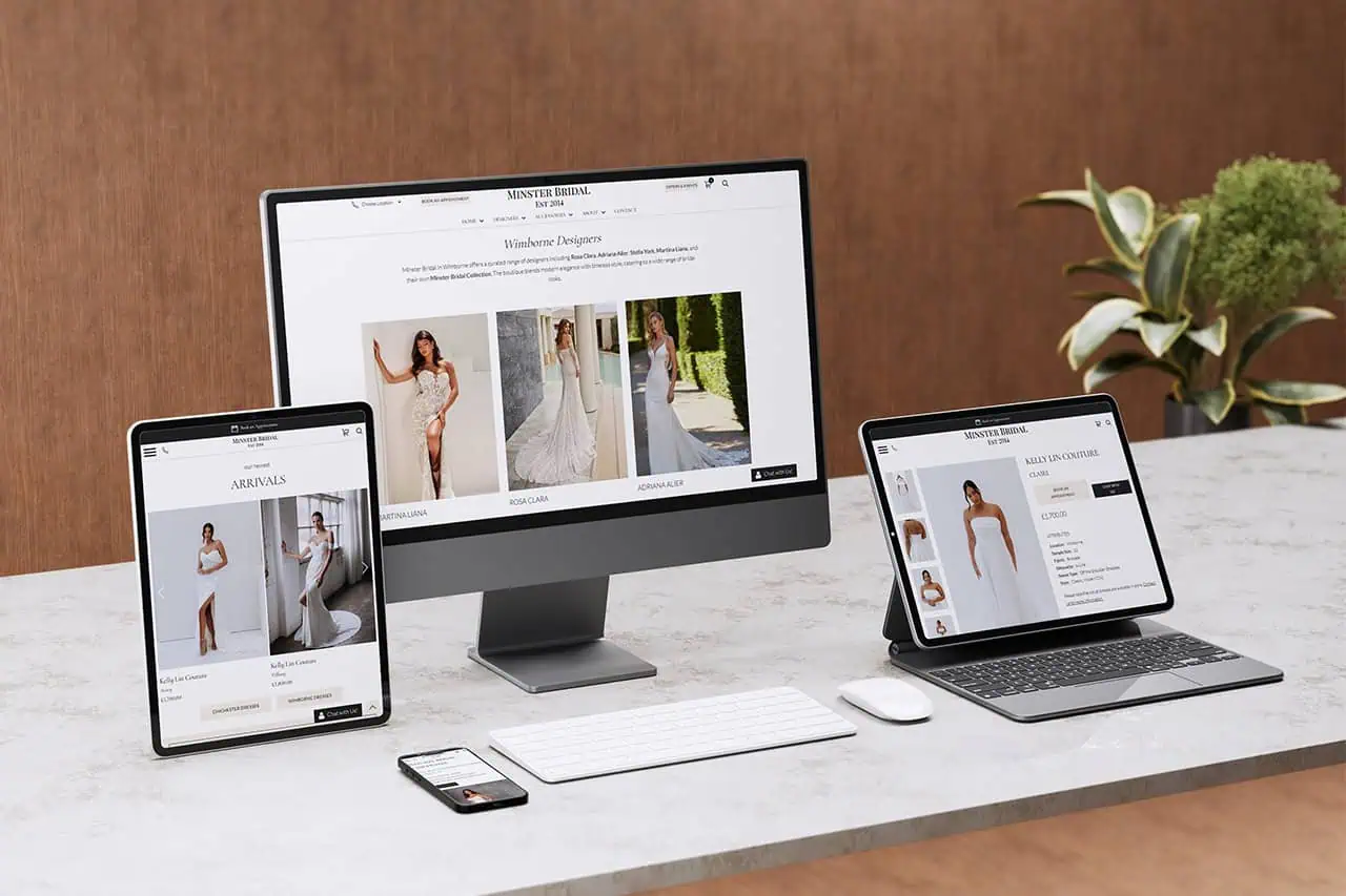 WordPress and Acuity Scheduling Integration for Minster Bridal