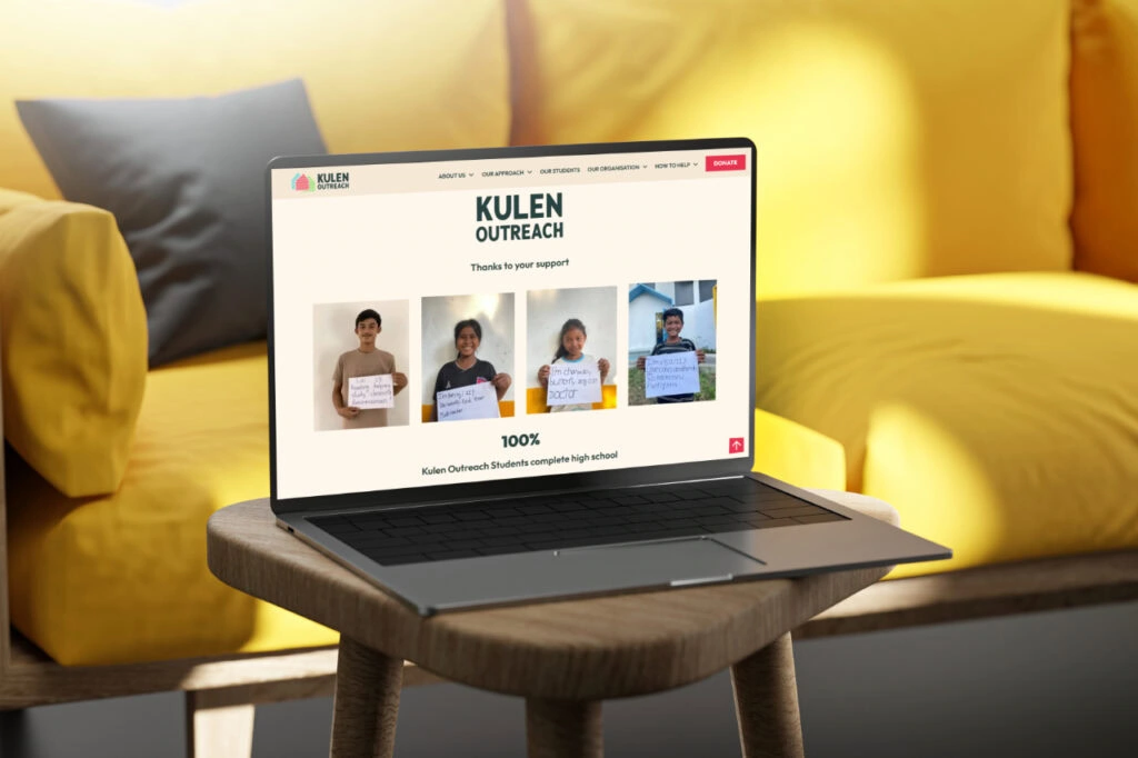 Laptop View Kulen Outreach